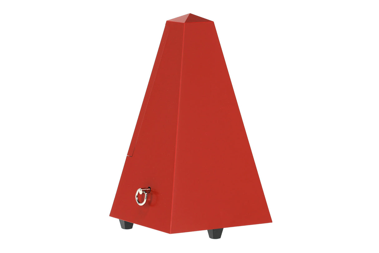 Wittner metronom pyramideform - mørkerød matt 845201