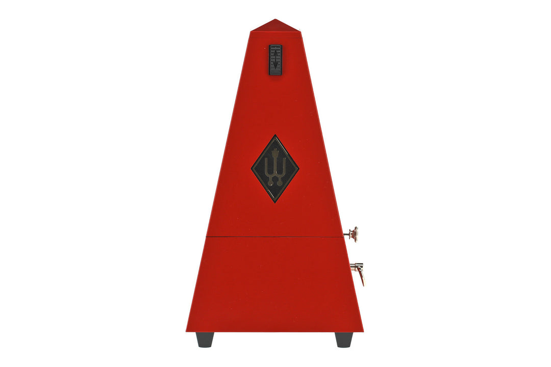 Wittner metronom pyramideform – mørkerød matt 855201