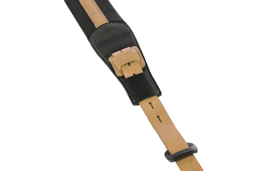 GEWA Gitarer-reimer Prestige 65 polstret Security Locks - svart perforert/brun