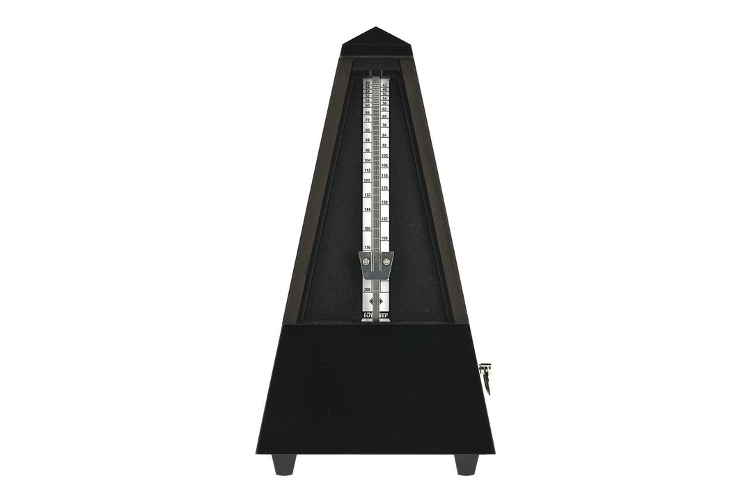 Wittner metronom i pyramideform - Svart høyglans 806