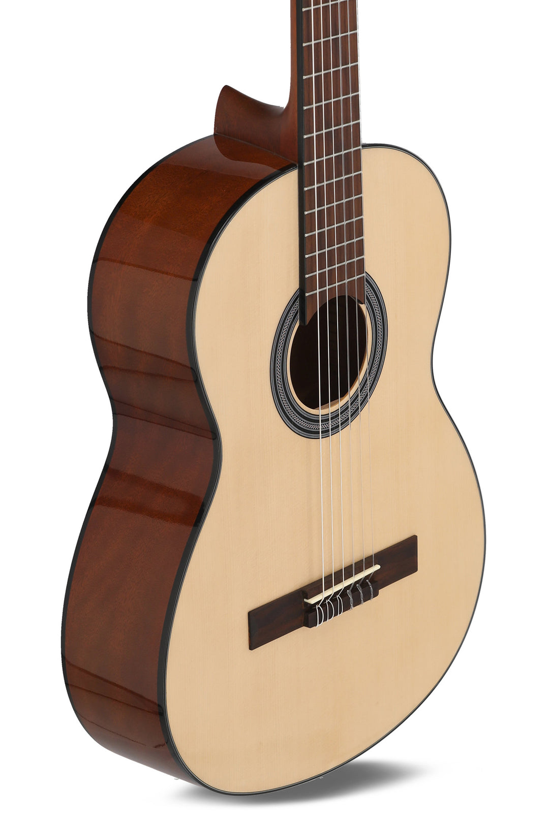 GEWA klassisk gitar Student Natural - 4/4 størrelse natur