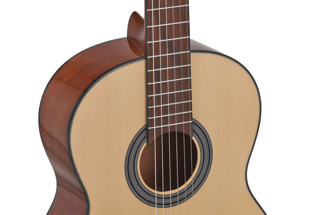GEWA klassisk gitar Student Natural - 4/4 størrelse natur