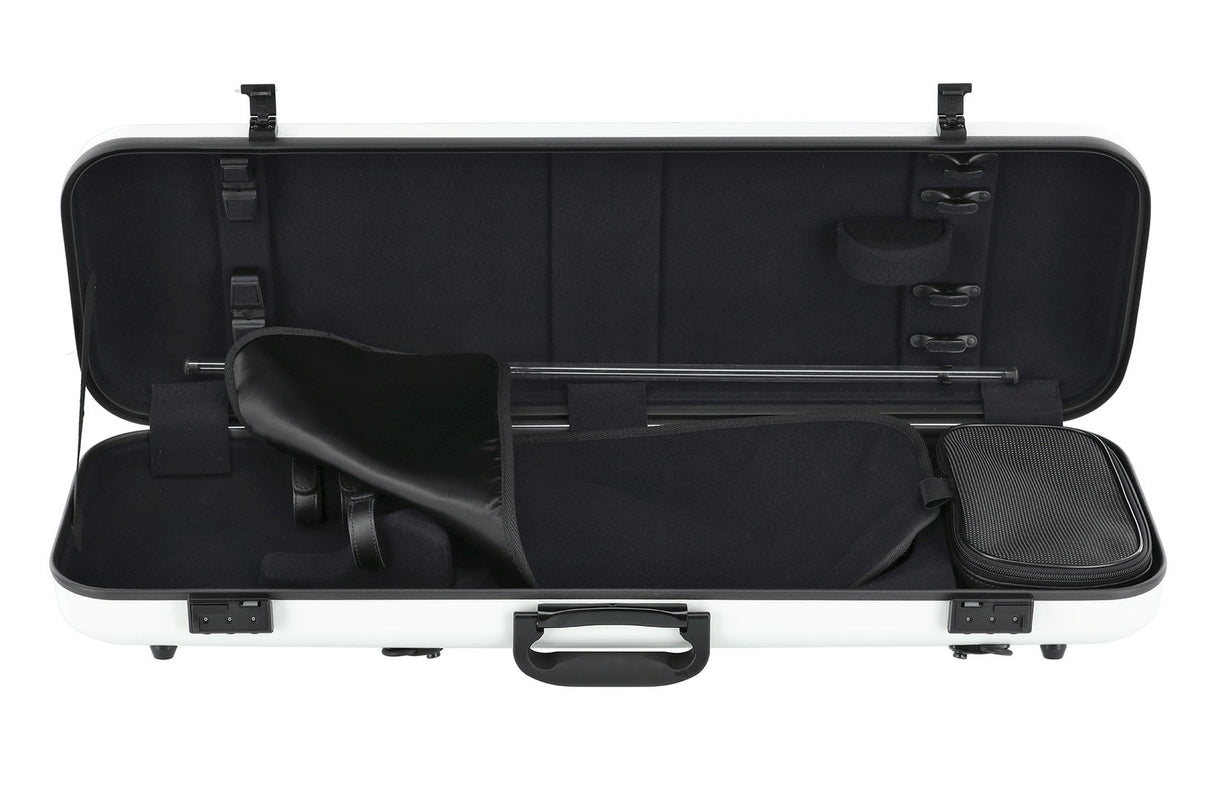 GEWA Fioliner-etui Air 2.1 - Hvit høyglans