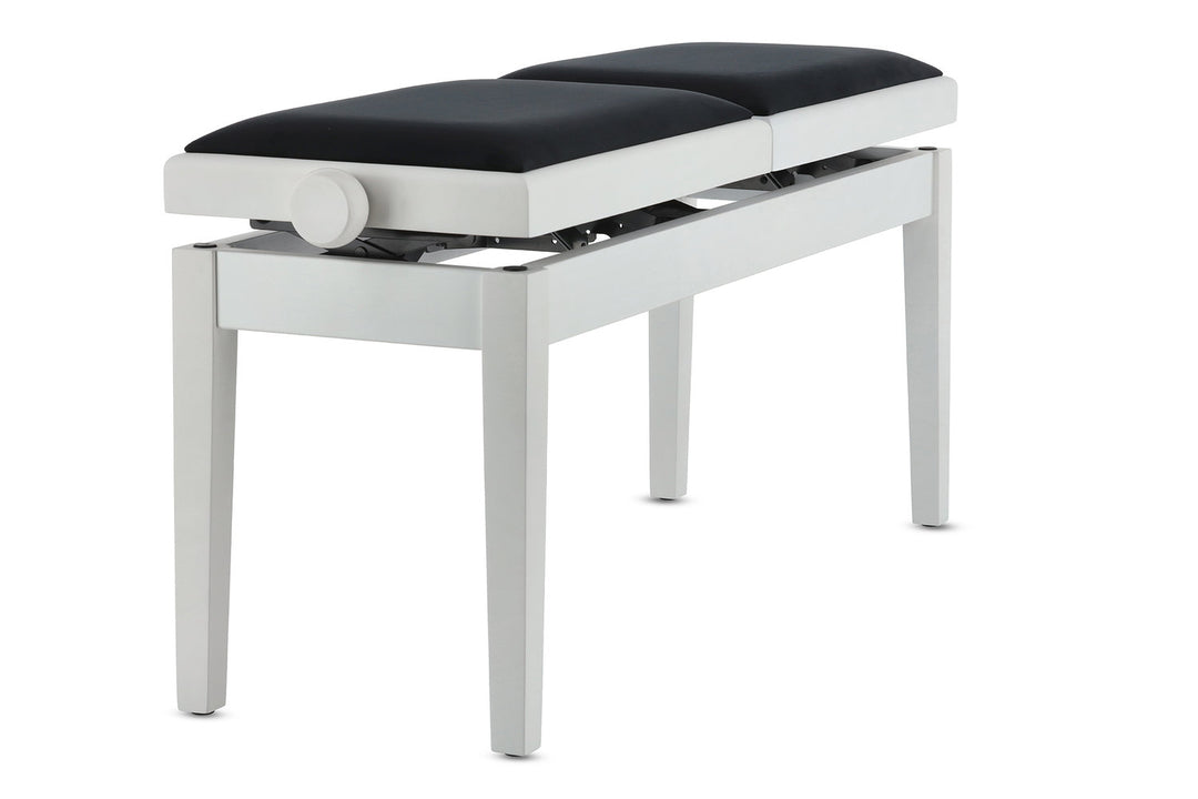 GEWA pianokrakk Deluxe Double - Hvit matt