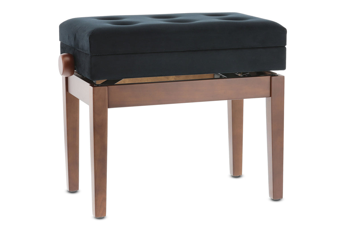 GEWA klaverbenk Deluxe med oppbevaringsrom - Valnøtt matt