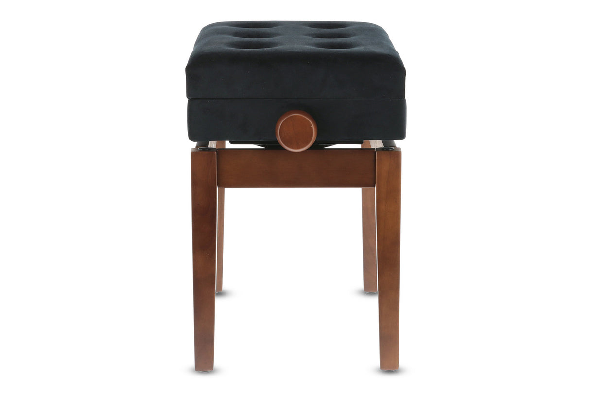 GEWA klaverbenk Deluxe med oppbevaringsrom - Valnøtt matt