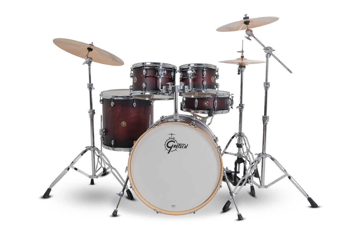 Gretsch skallsett Catalina Maple - Sateng dyp kirsebær-burst (CM2-E625-SDCB)