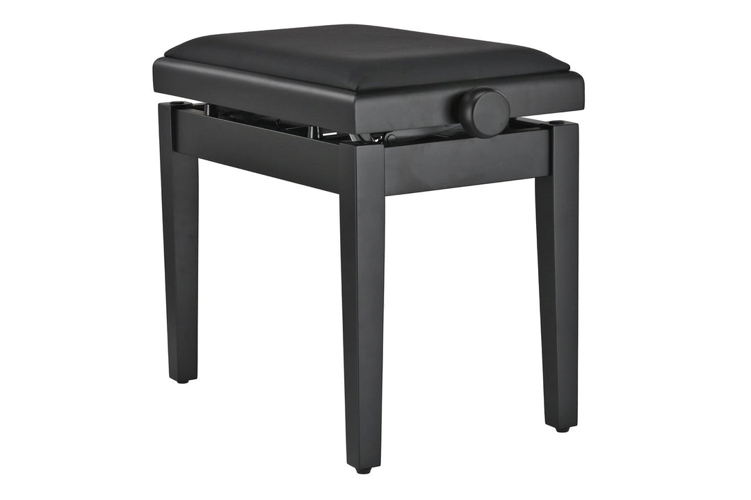 GEWA pianokrakk Deluxe Autolift Vinyl - Black matt (Seat black)