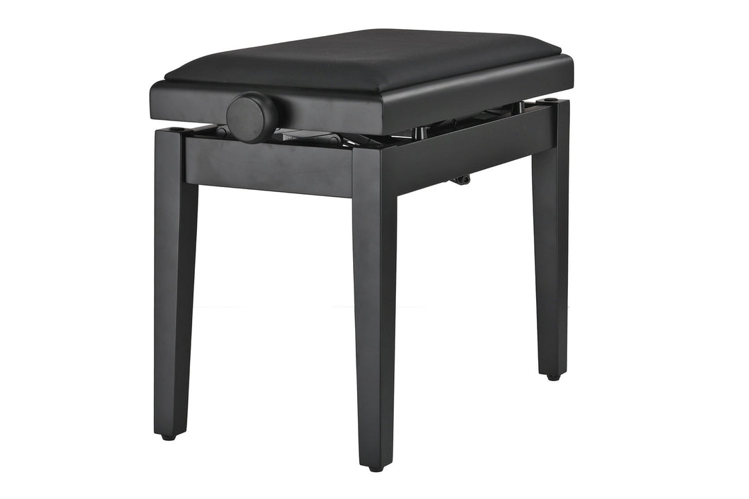 GEWA pianokrakk Deluxe Autolift Vinyl - Black matt (Seat black)