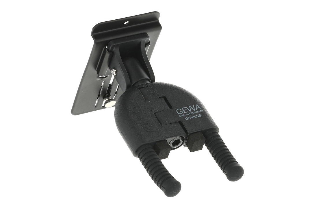 GEWA Gitarer veggfeste WallGrip - svart (GH-80SB)