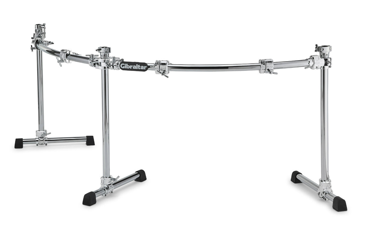 Gibraltar Rack System Chrome Series II rack for dobbel basstromme - GDR200C-CHR