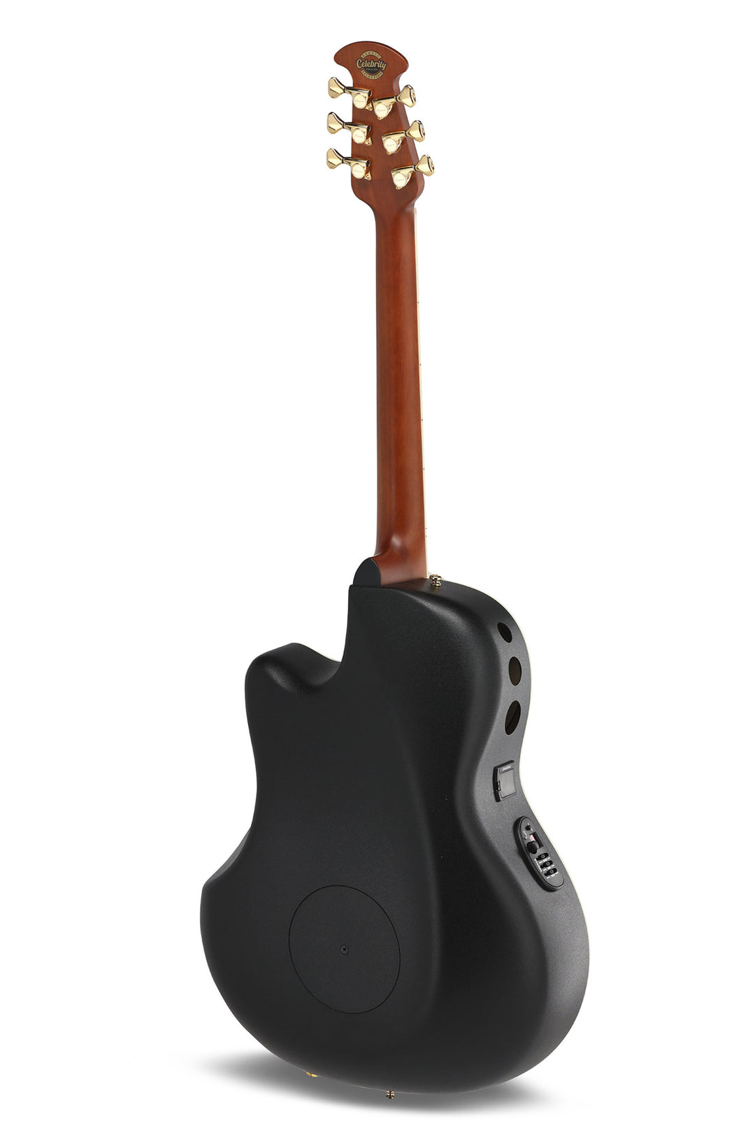 Ovation elektroakustisk Gitarer Celebrity Elite Deluxe Plus Ltd 2026 dyp kontur - Amber Satin (CDX40P-FM-G)