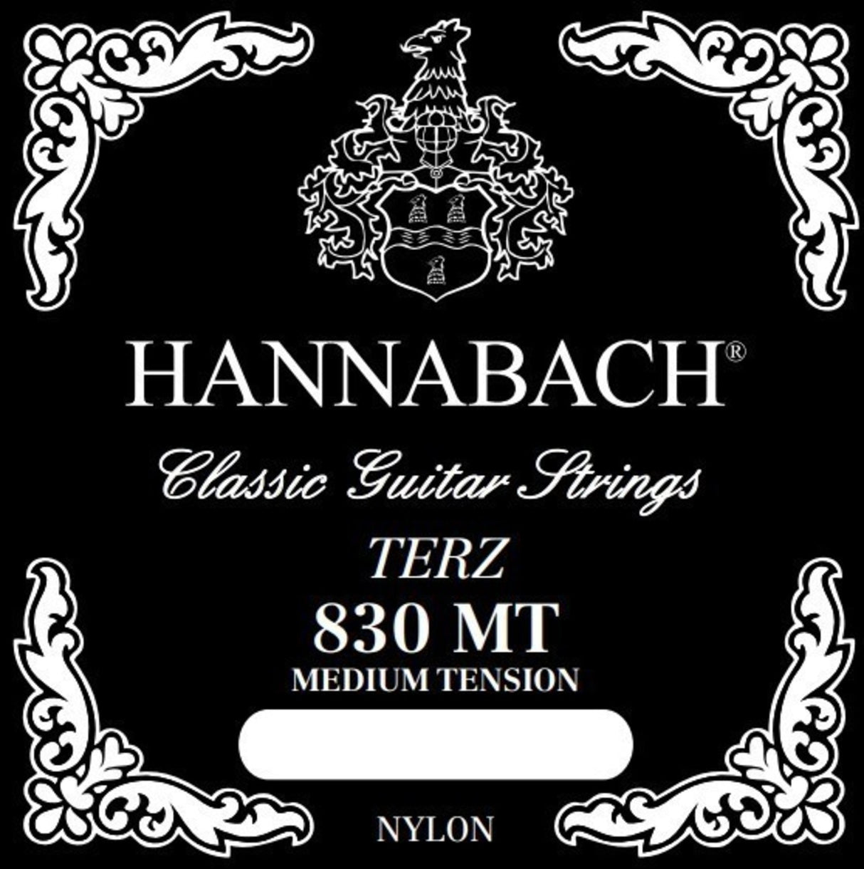 Hannabach-strenger til klassisk Gitarer spesialmodell – sett, mensur 540 (830MT540)