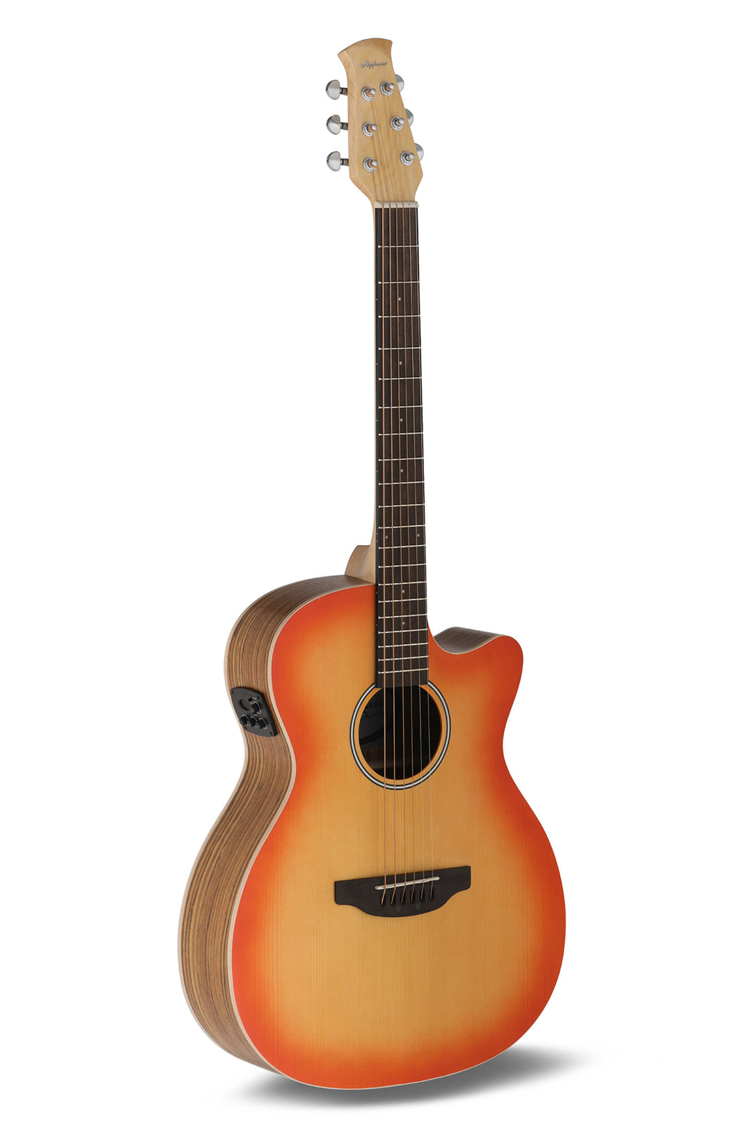 Applause E-akustisk Gitarer Jump OM Electro Cut - Honey Burst (AEO-69-HB)