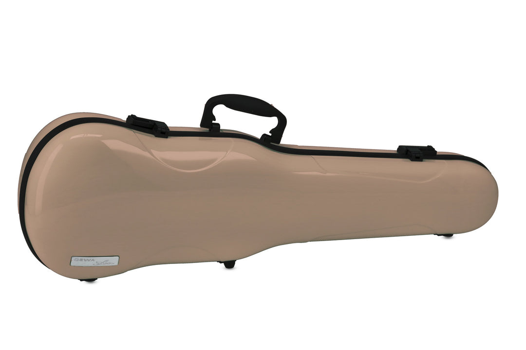 GEWA formstøpte fiolinkasser Air 1.7 - Beige høyglans