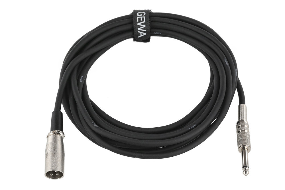 GEWA Basic Line instrumentkabel 6 m, mono-jack til XLR-hann