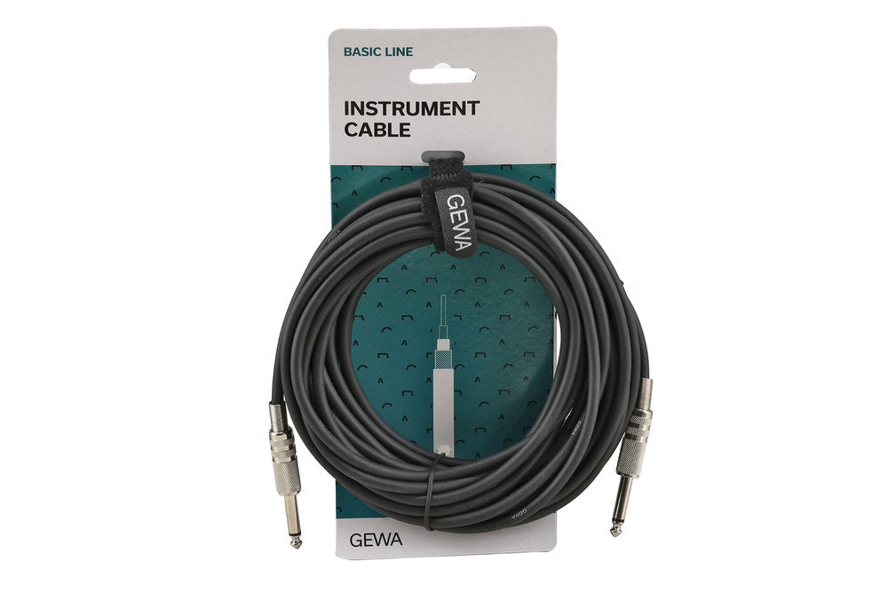GEWA Basic Line instrumentkabel 9 m, mono-jack