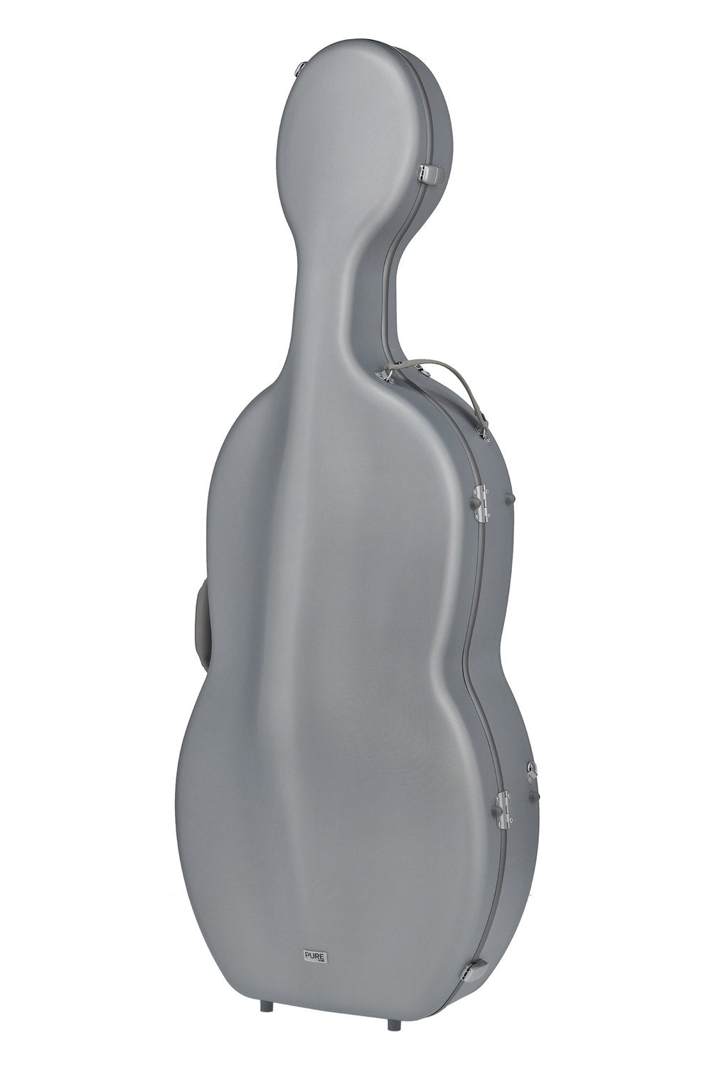 GEWA Polycarbonate cellokasse 4/4, sølv
