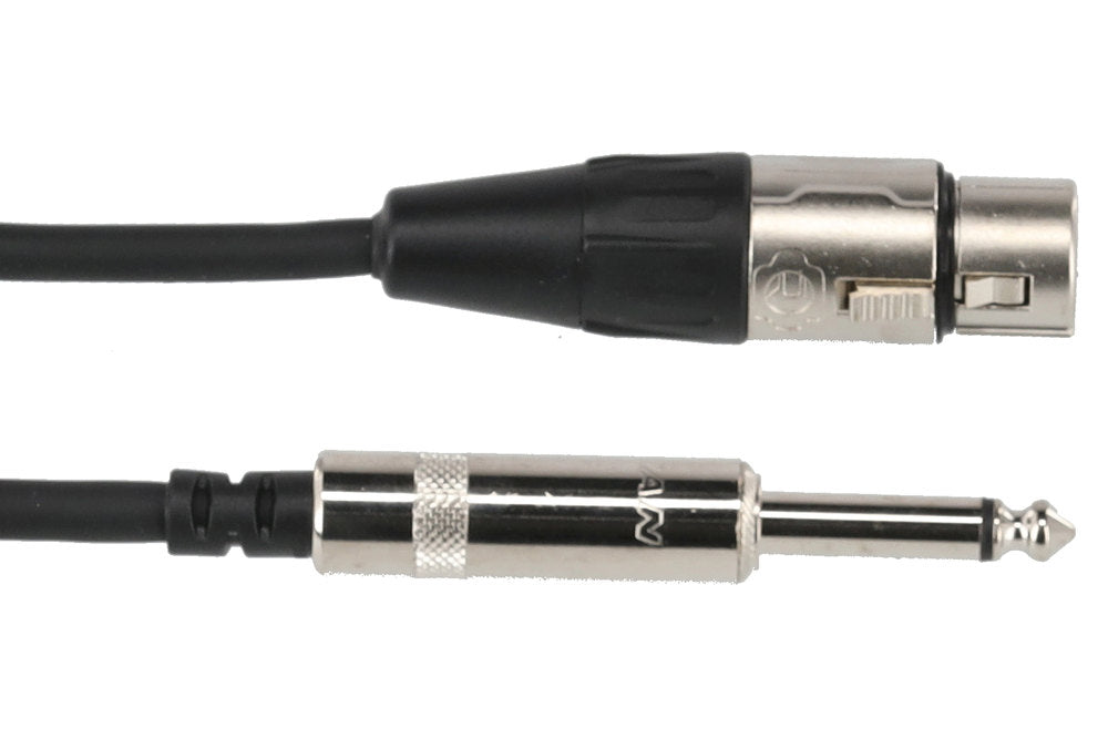 GEWA Pro Line mikrofonkabel 3 m, XLR-hunn til mono-jack