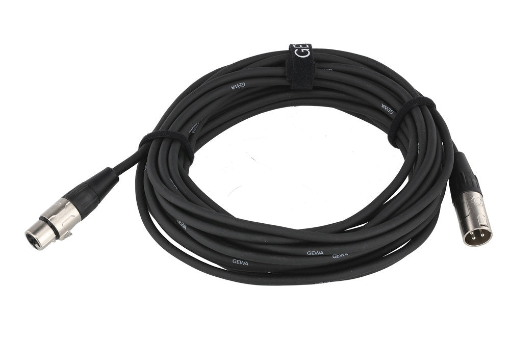 GEWA Pro Line mikrofonkabel 9 m, XLR-hunn til XLR-hann