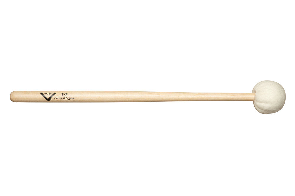 Vater Timpani Mallet T7 paukekøller, myk filt, avsmalnende skaft