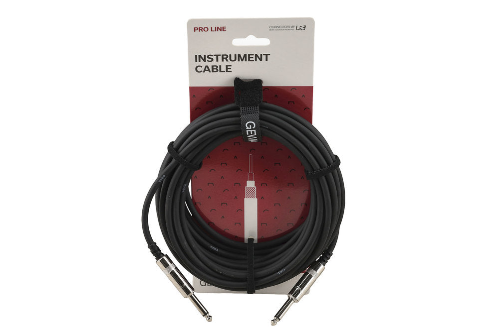 GEWA Pro Line instrumentkabel 9 m, rett jackplugg