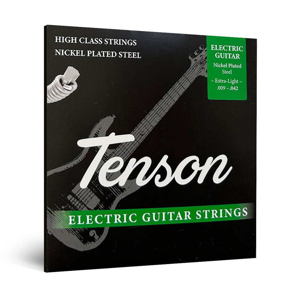 Tenson nikkelgitarstrenger .009-.042, Extra Light