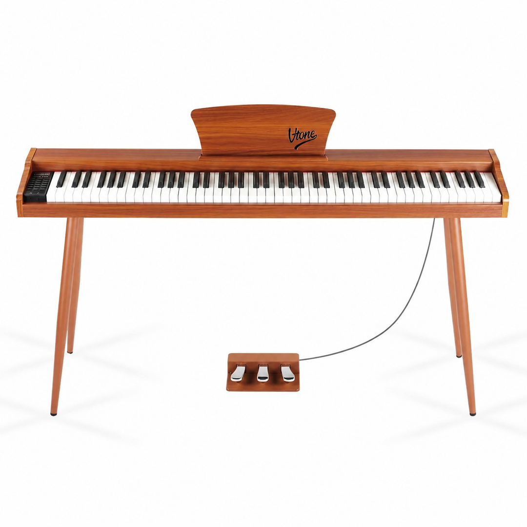 V-TONE BL-130 El-piano (mørkt tre)