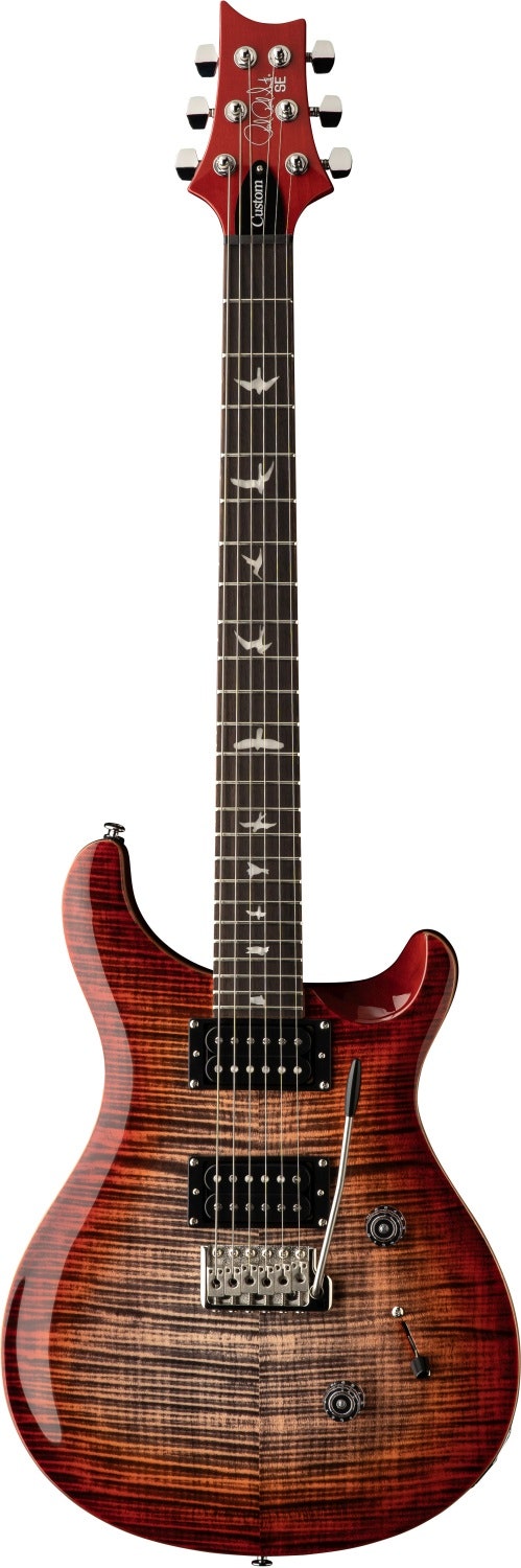 PRS SE Custom 24 Kull Kirsebærburst