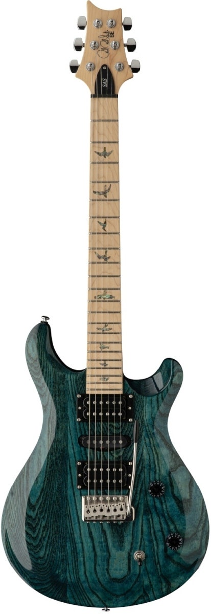PRS SE Swamp Ash Spesiell Iridiserende Blå