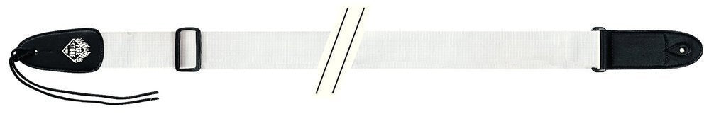 Fire & Stone Nylon Edition gitarrem, hvit, 3 mm ender