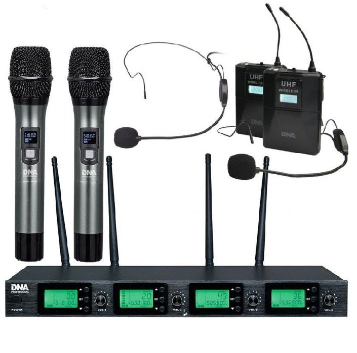 DNA RV-4 MIX trådløst mikrofonsett