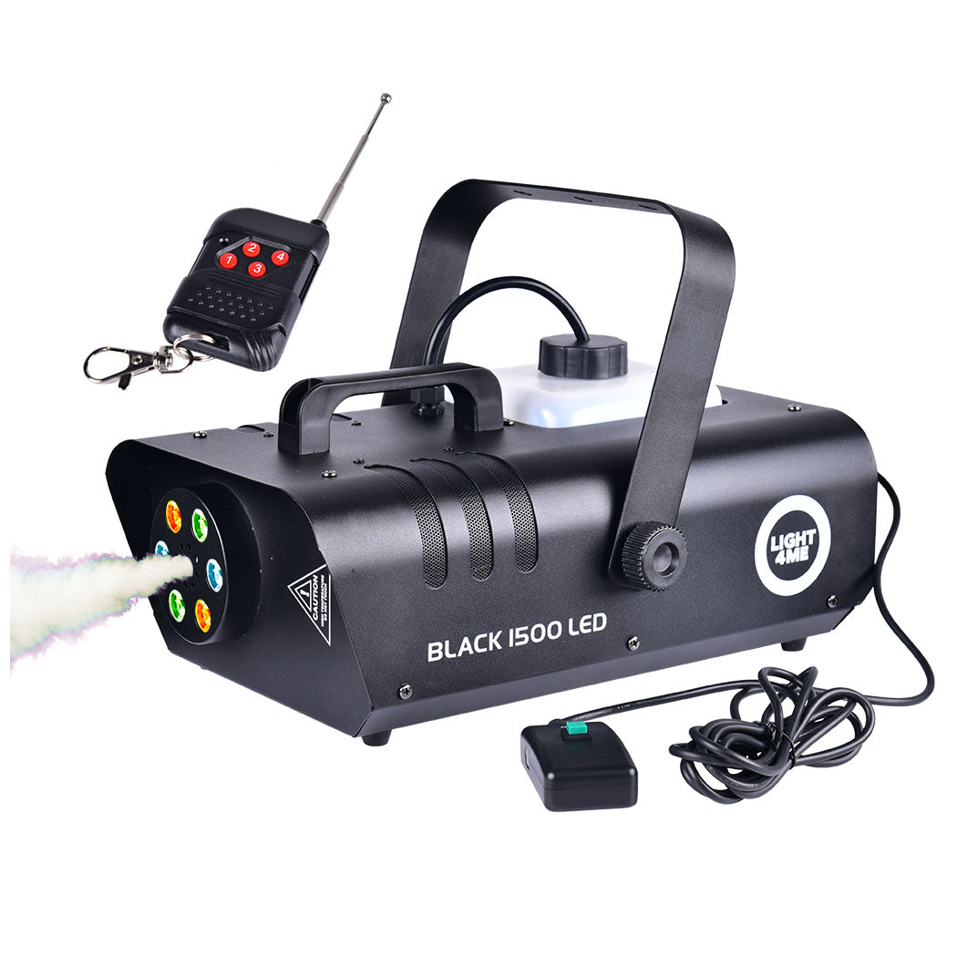 Light4Me 1500 røykmaskin med LED
