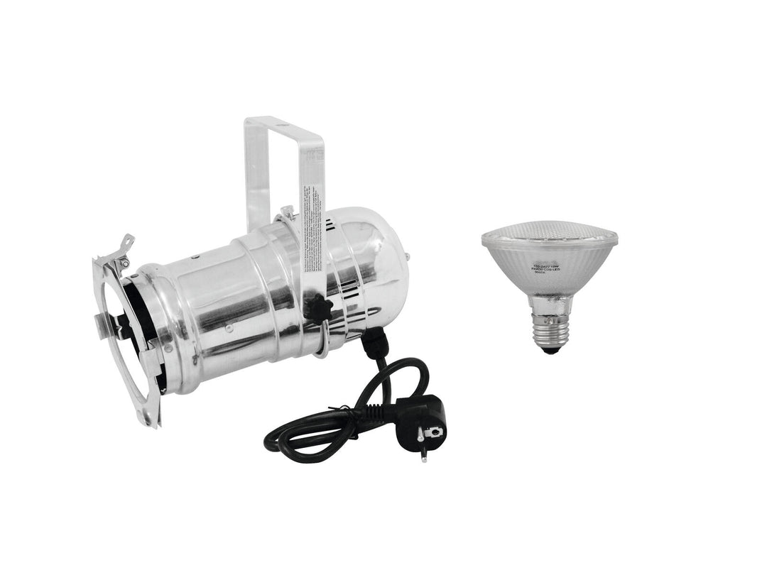 EUROLITE Sett PAR-30 Spot sil + PAR-30 230V SMD 11W E-27 LED 3000K