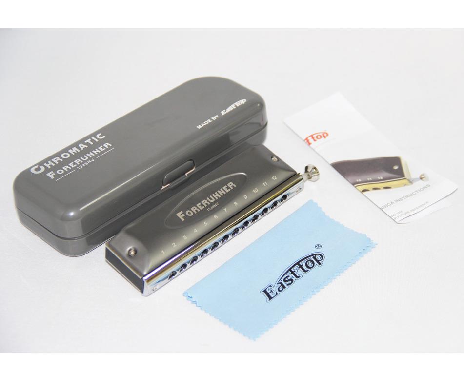 Easttop 'Forerunner' kromatisk 12-hulls munnspill (C)