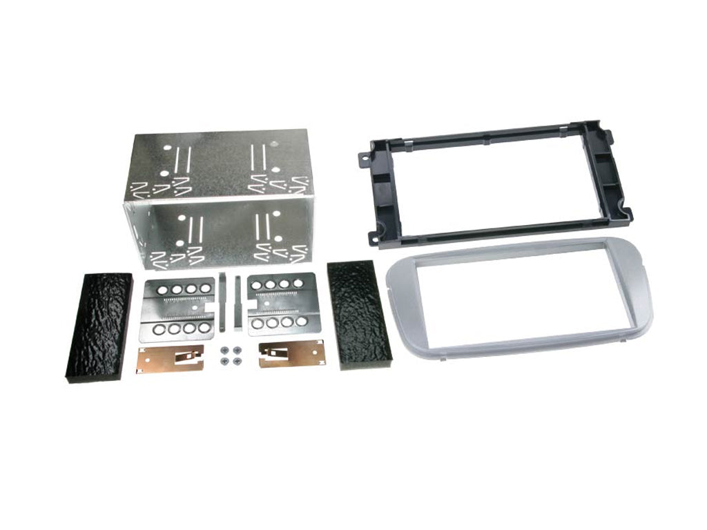 21CT23FD09 2-DIN ramme for Ford (sølv)