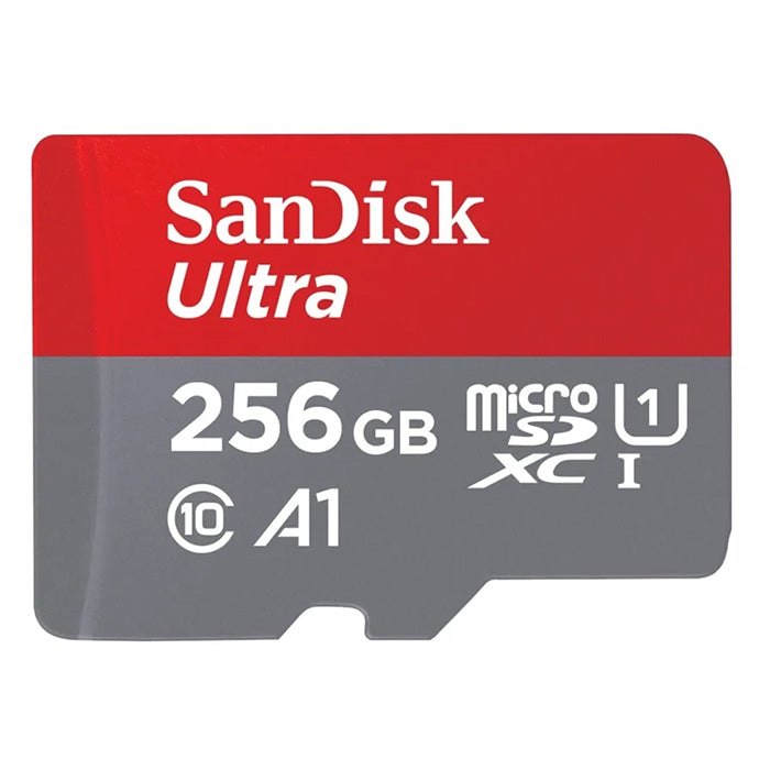SanDisk Ultra SD-kort inkl. adapter 256GB