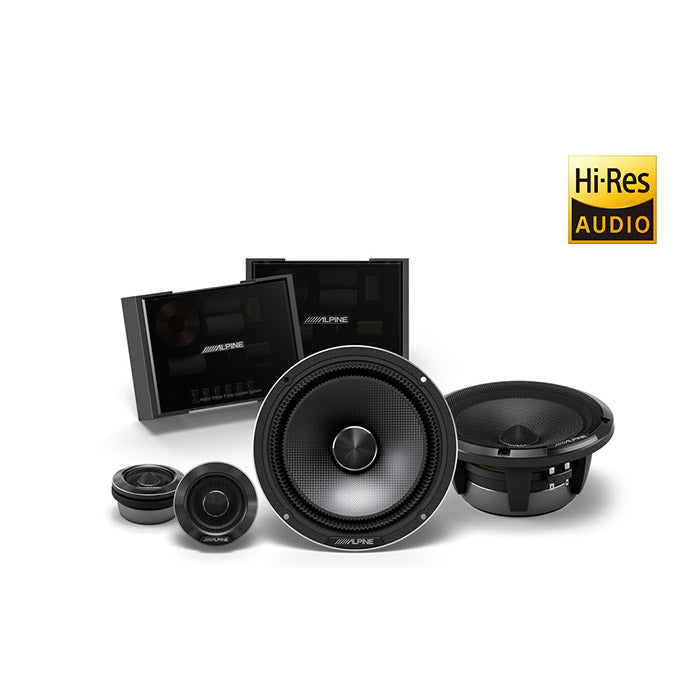 Alpine status HDZ-65C 6,5" 2-veis komponent høyttalersett