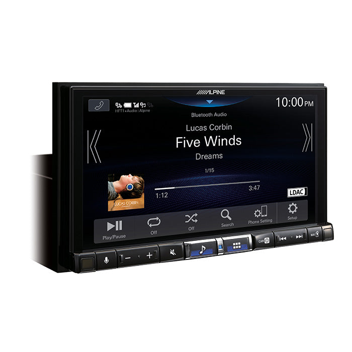 Alpine ILX-705D trådløs Apple Carplay 2-din 7"
