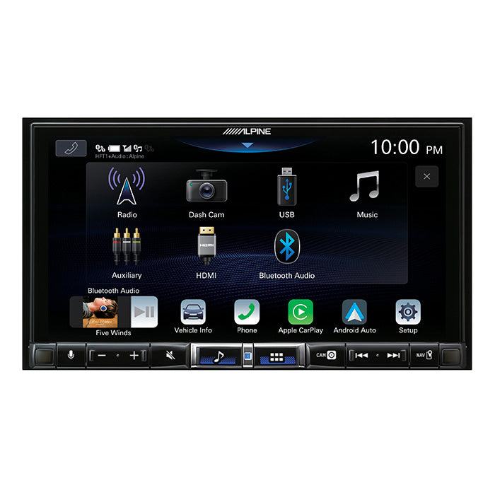 Alpine ILX-705D trådløs Apple Carplay 2-din 7"