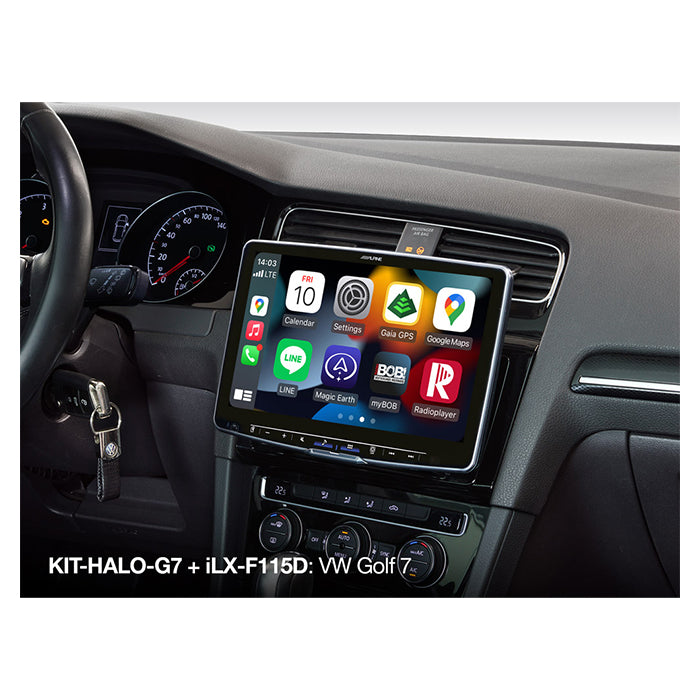 Alpine-sett for HALO 9 og HALO 11 til VW Golf 7