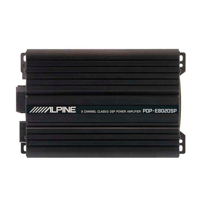 Alpine PDP-E802DSP, 8-kanals DSP-forsterker