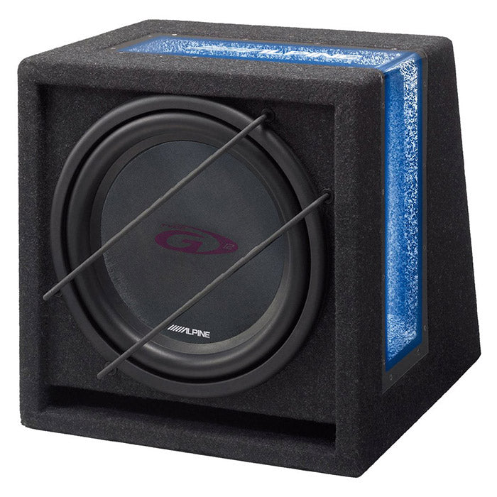 Alpine 12" subwoofer i kabinett 2 ohm (30 cm)