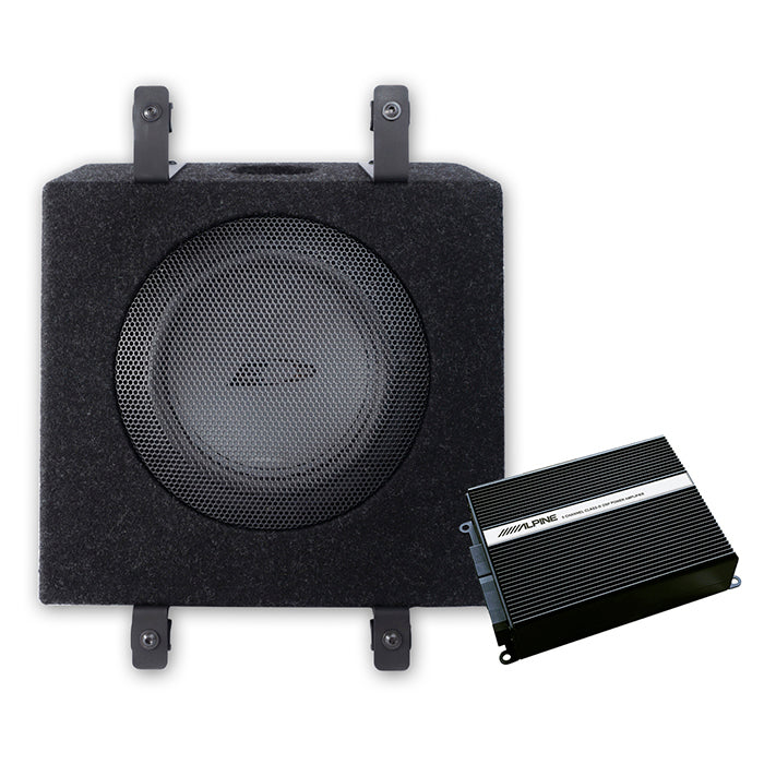 Alpine DSP og subwoofer for MB Sprinter W907/W910