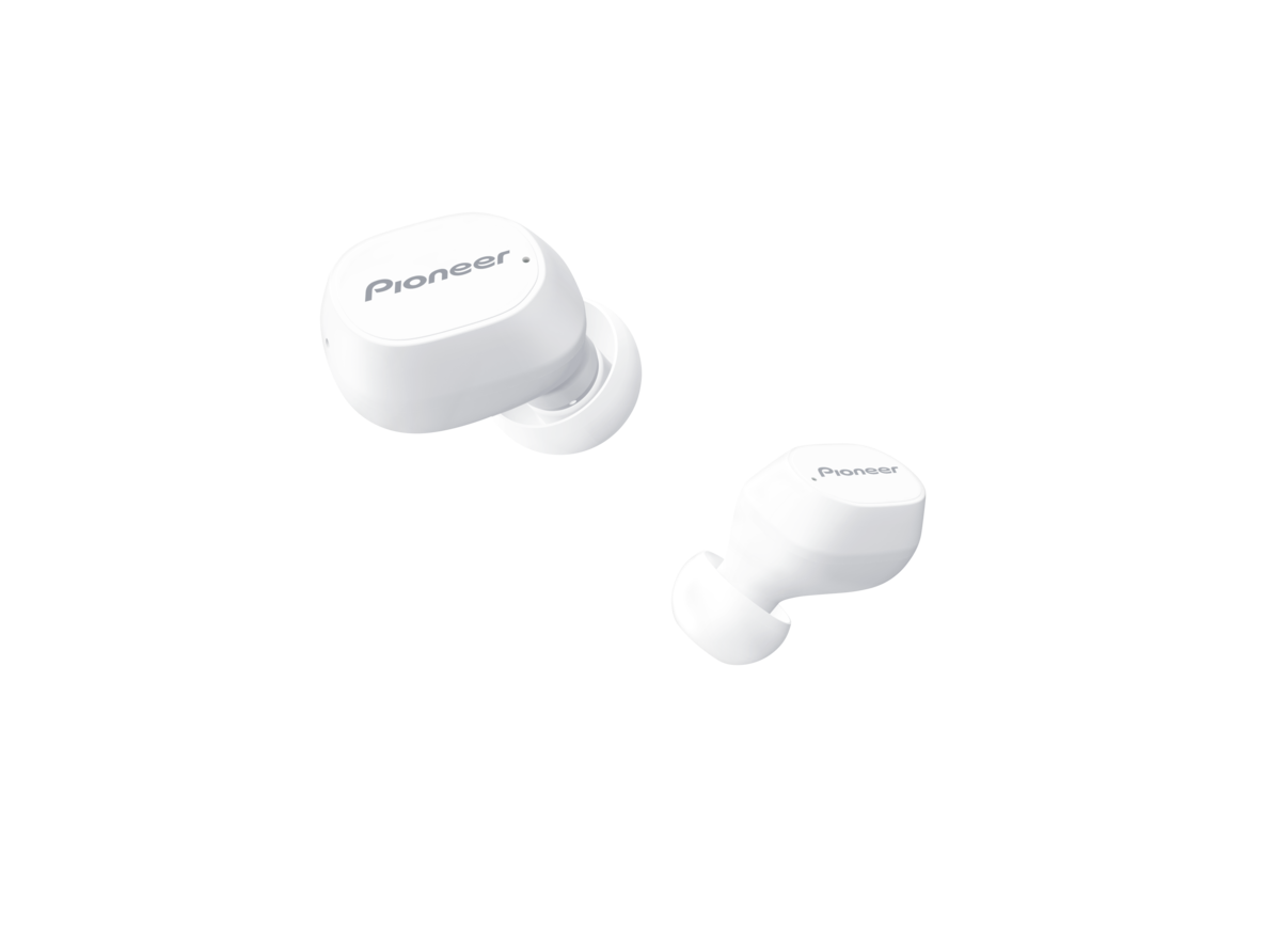 Pioneer SE-C5TW-W trådløse in-ear Bluetooth hodetelefoner (hvit)