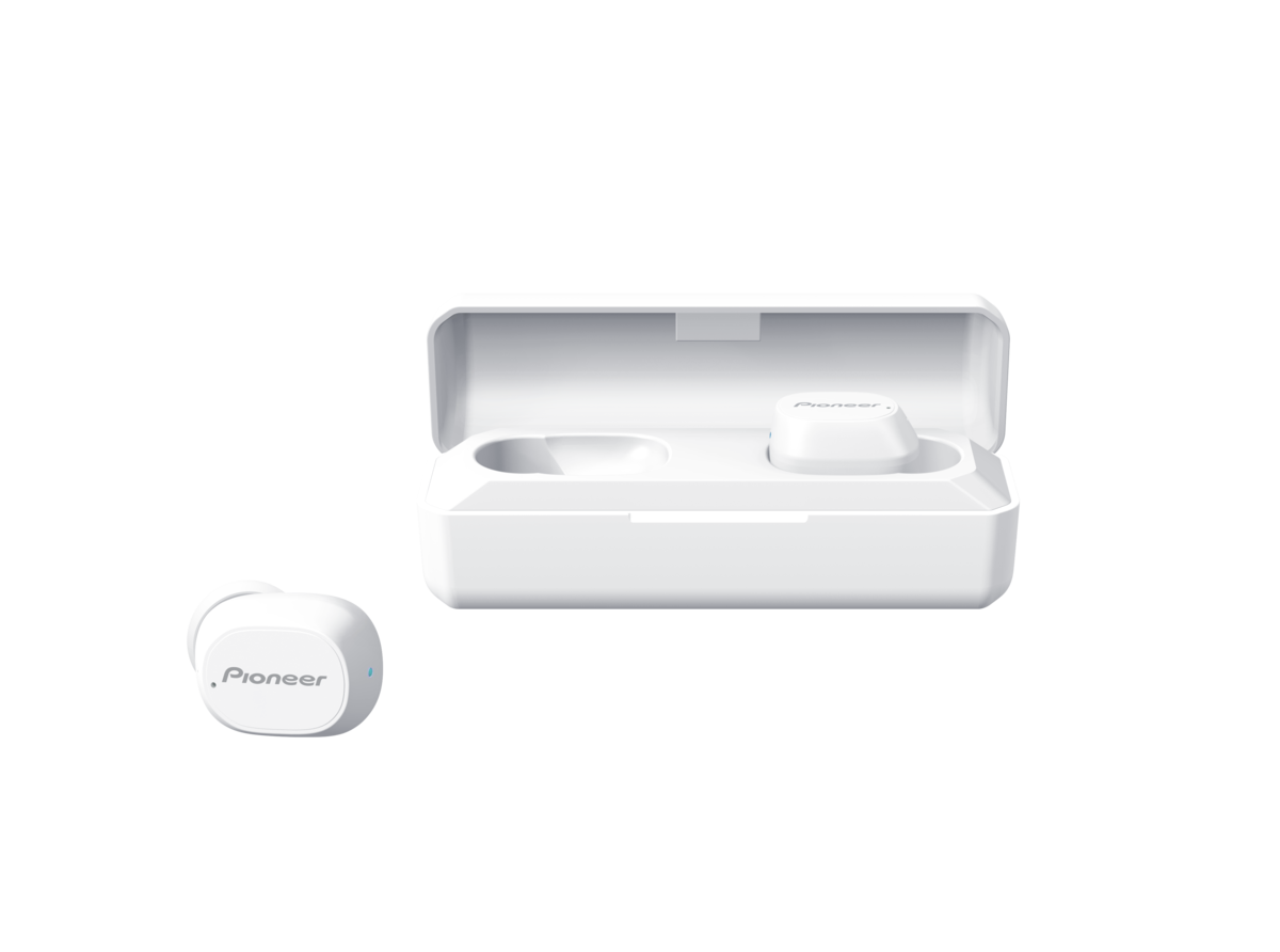 Pioneer SE-C5TW-W trådløse in-ear Bluetooth hodetelefoner (hvit)