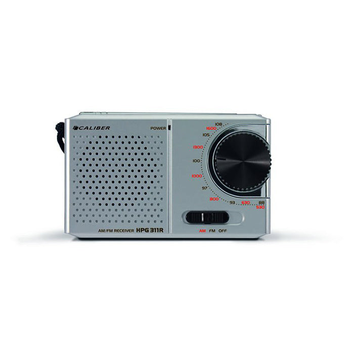 Caliber HPG311R bærbar lommeradio med FM