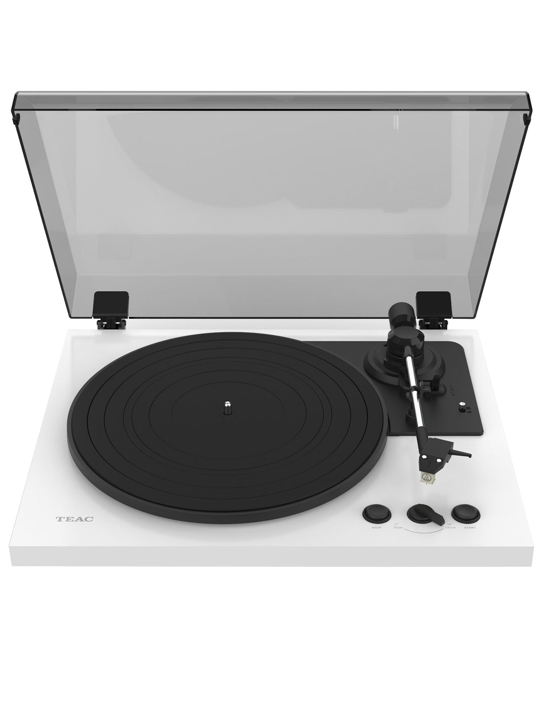 TEAC TN-175-W platespiller (hvit)