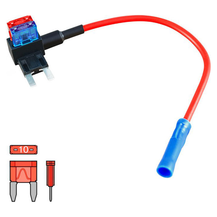 Ampire tapp for Mini ATO-sikring 10A (ACS) - 1 stk.