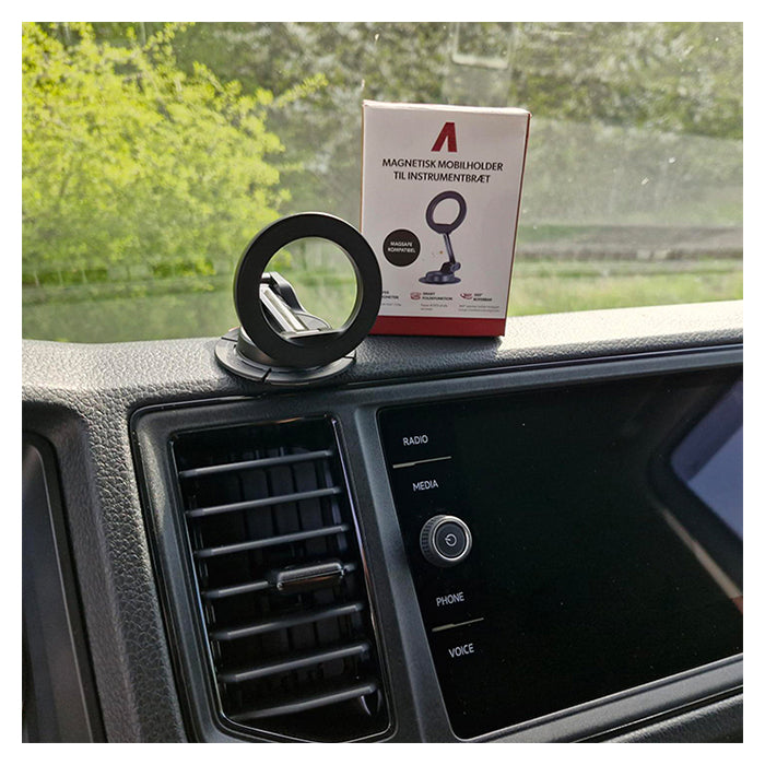 Avant magnetisk mobilholder til instrumentbord